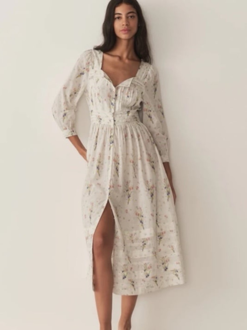 Gorgeous Rare Doen MINTA DRESS IN PAINTED BOUQUET One of a kind!! Sz Small
